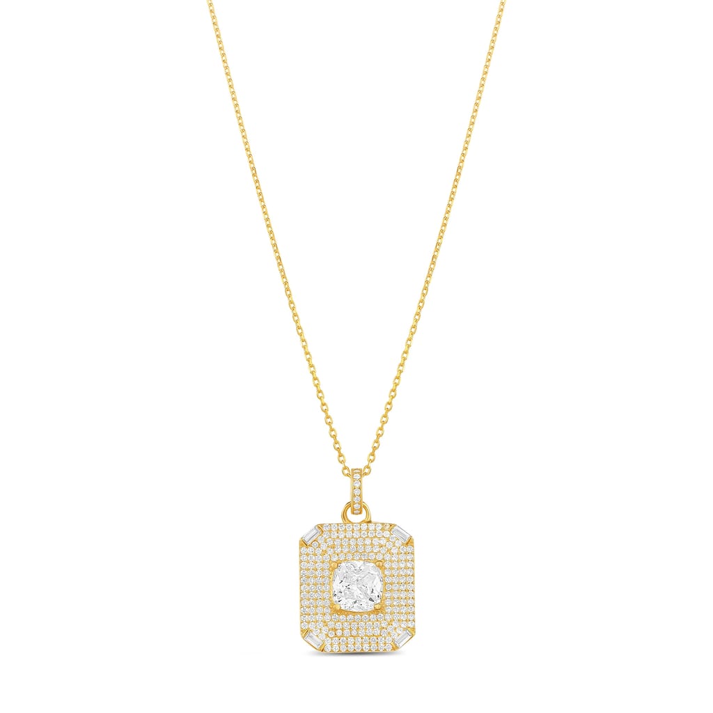 SHYMI Square Medallion Pendant