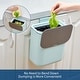 preview thumbnail 39 of 40, 1.9 Gal/2.4 Gal Kitchen Compost Bin, Small Hanging Trash Can with Stainless Steel Lid