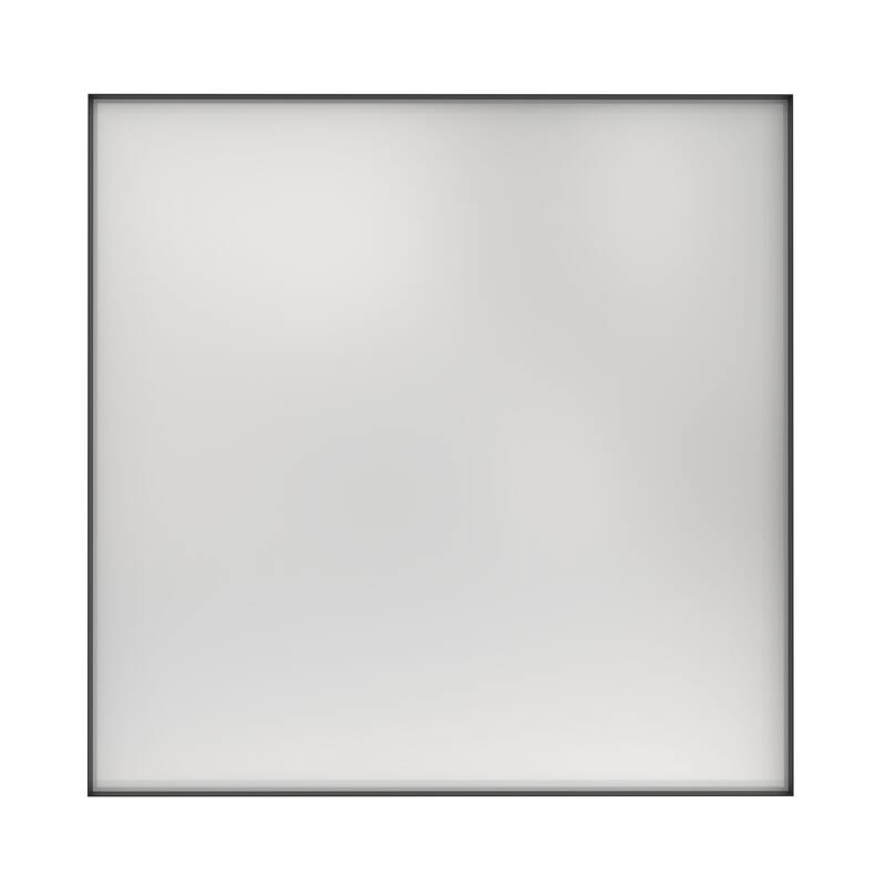 TOOLKISS Right Angle Aluminum Frame Bathroom Vanity Mirror with Clear Glass