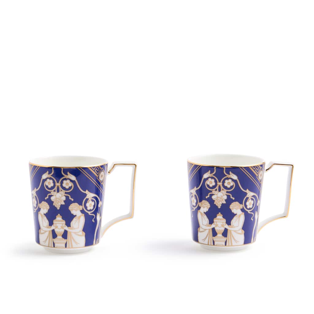 Wedgwood Renaissance Gold Mug 10floz, Set of 2