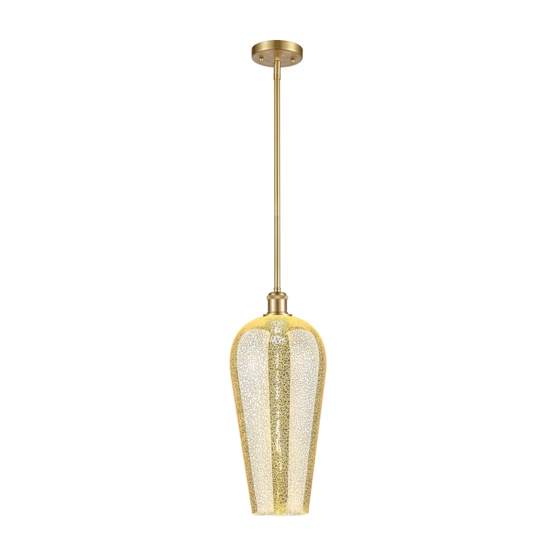Innovations Lighting Endless Possibilities Ballston - Chelsea - 1 Light 8" Stem Hung Mini Pendant - Mercury/Satin Gold