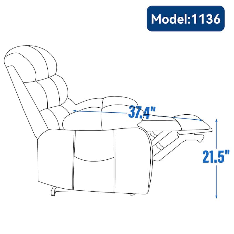 Chenille Power Lift Recliner Chair