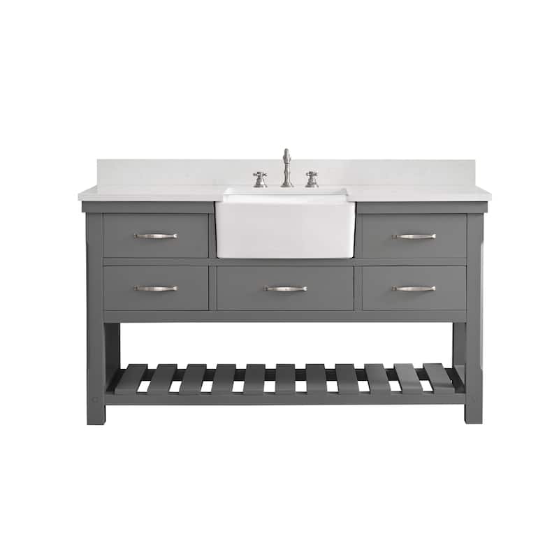 Sudio Design Wesley 60" Single Bathroom Vanity