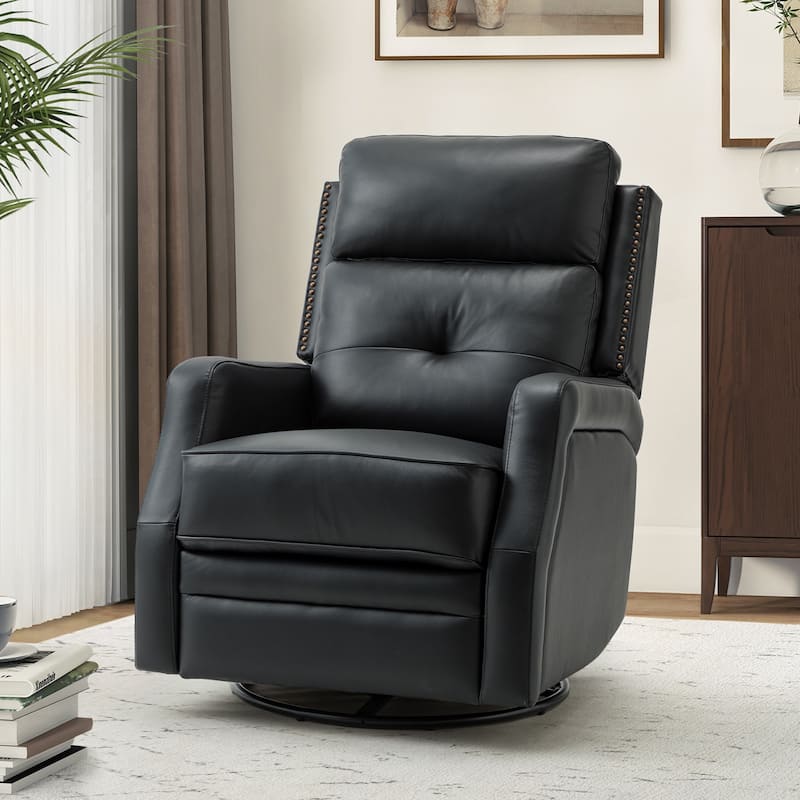 Beatriz Living Room Recliner with Metal Base - BLACK
