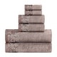 preview thumbnail 23 of 69, Superior Wisteria Cotton Floral Jacquard 6 Piece Bathroom Towel Set