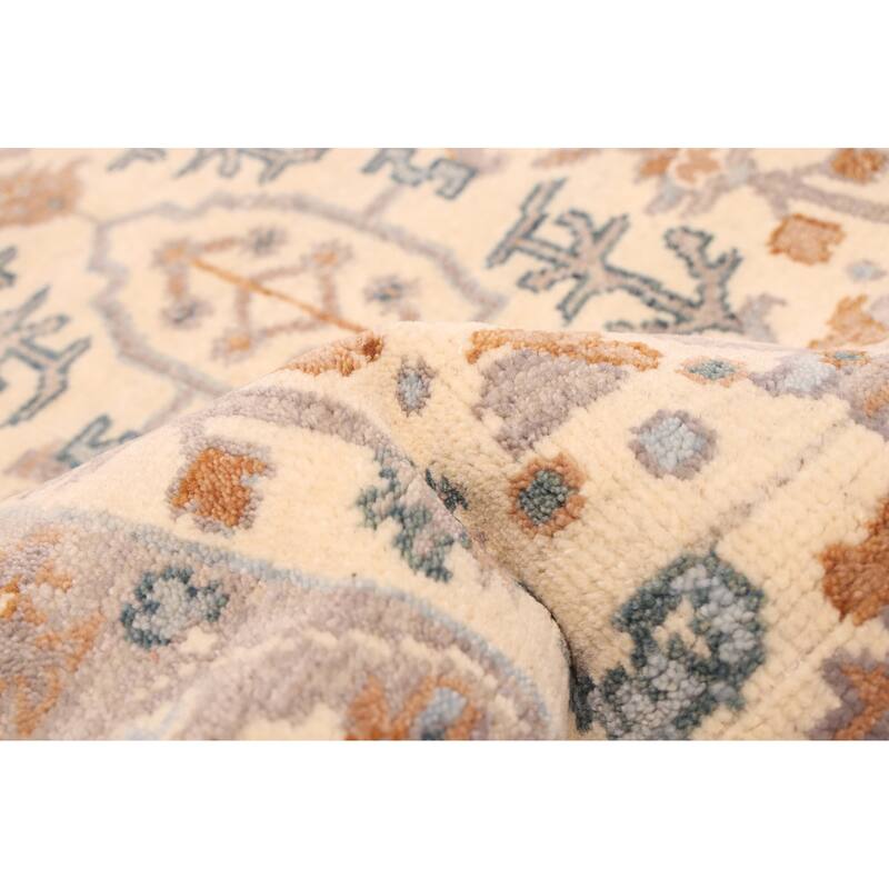 ECARPETGALLERY Hand-knotted Jules Serapi Cream Wool Rug - 3'1 x 5'1