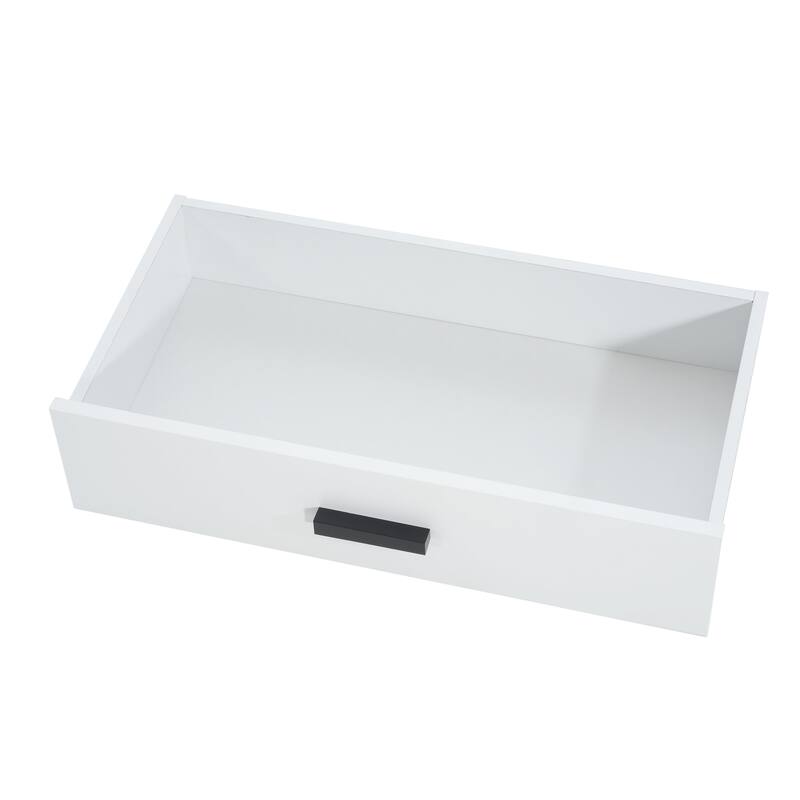 TV Console, 67" Width TV Stand, Glass Doors & Storage Drawers, Adjustable Shelves