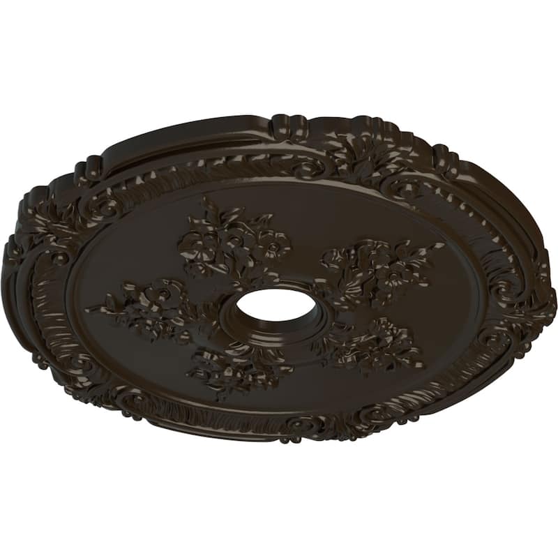 26"OD x 3 3/4"ID x 1 1/2"P Attica with Rose Ceiling Medallion