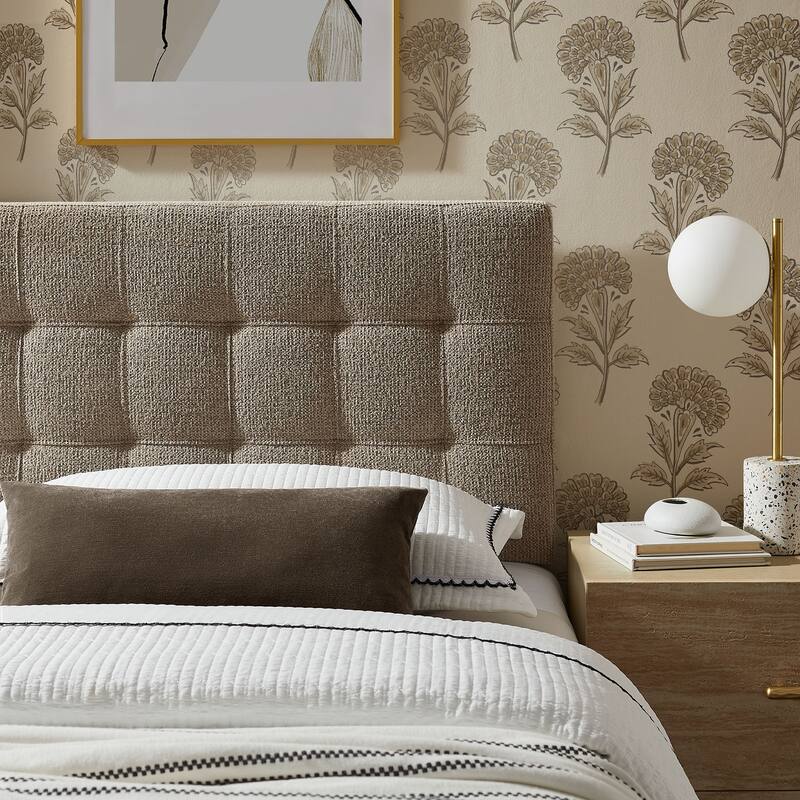 Lily Upholstered Fabric Headboard