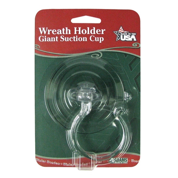 Adams 5750-88-1040 Suction Cup Wreath Holder, 10 lbs