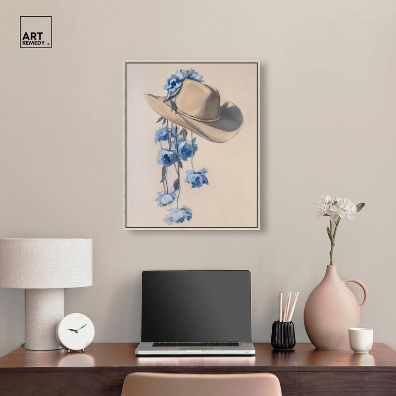 Brimming Blues II Canvas by Art Remedy