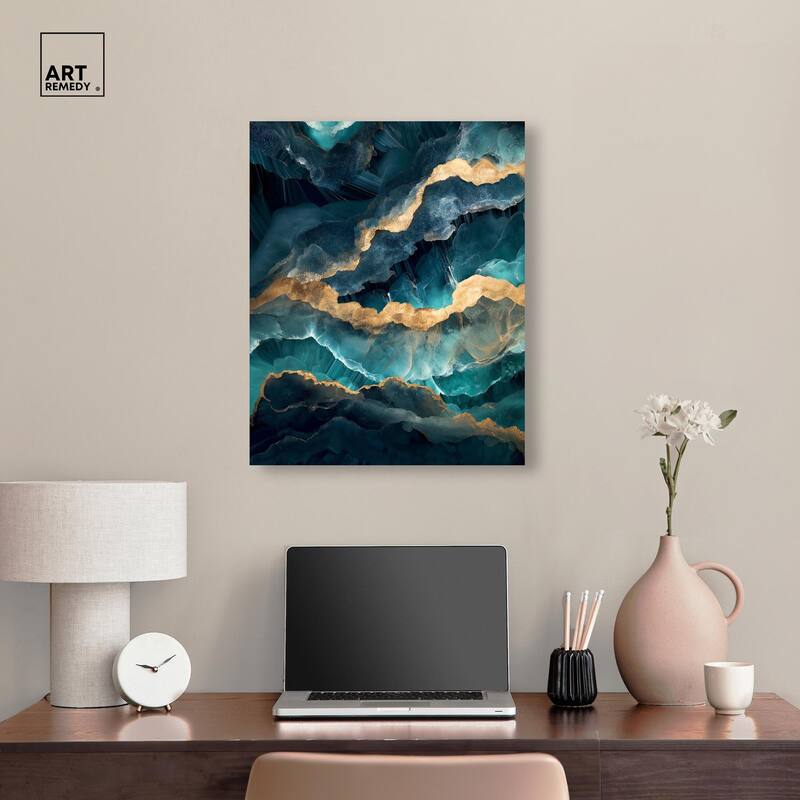Power Edge I Canvas by Art Remedy, Gallery Wrapped
