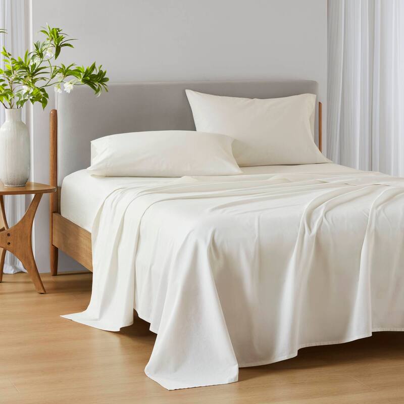 Chelsea Square Cotton 144TC 100% Cotton Solid Sheet Set