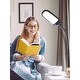 preview thumbnail 2 of 2, Brightech Litespan 2nd Edition LED Floor Lamp - Brown