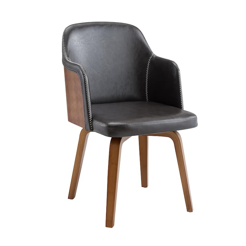 Art Leon Mid-century Swivel Accent Armchair
