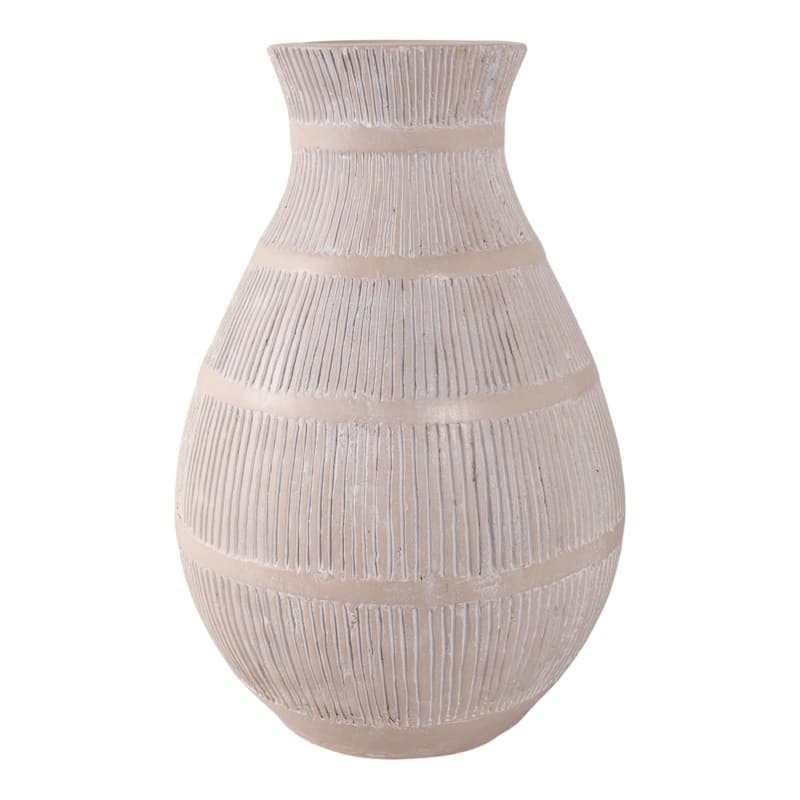 Terracotta Decorative Vase Stylish Handmade for Contemporary Decor