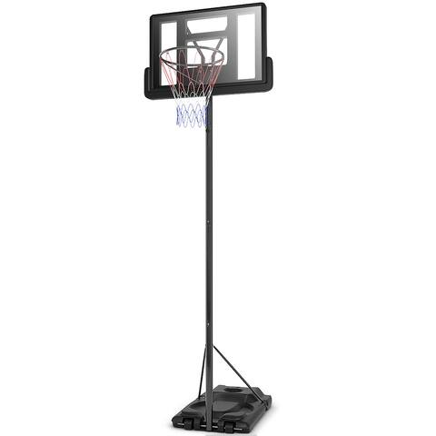 Height Adjustable Portable Basketball Hoop System Shatterproof