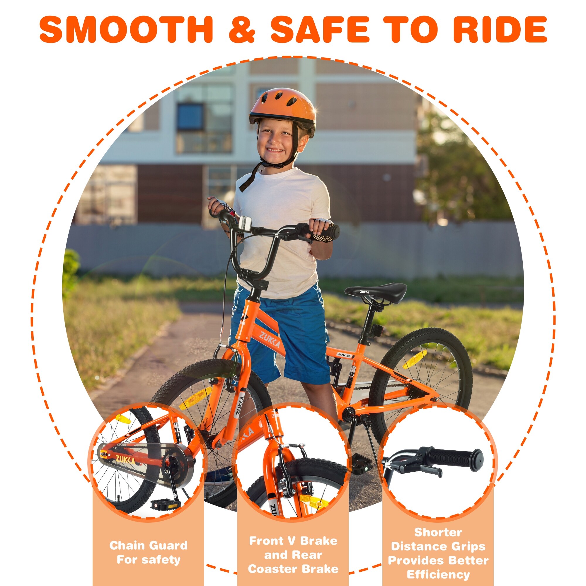 Kids Bike 20 Inch Kids Bicycle for Boys Age 7 10 Years Multiple Colors Bed Bath Beyond 40525521