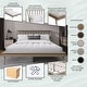 preview thumbnail 16 of 32, CraftPorch Vintage 4-pieces Wooden Bedroom Set