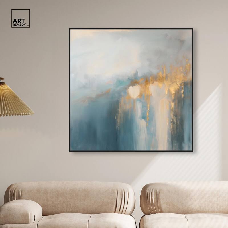 Golden Tears II Canvas by Art Remedy