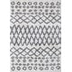 preview thumbnail 21 of 72, Noori Rug Lux Roy Moroccan 2-Inch Shag Rug 4'4" x 6'2" - Ivory/Silver