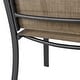 preview thumbnail 8 of 16, NUU GARDEN 5-piece Brown/ Black Metal Outdoor Patio Dining Set