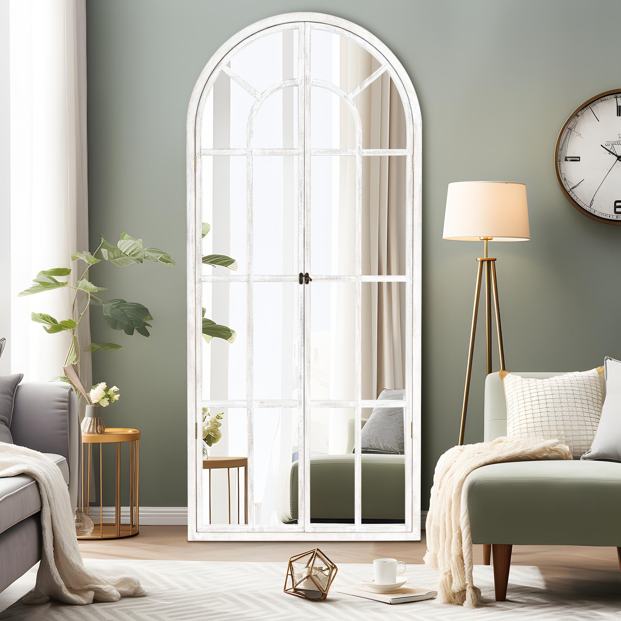 Window-Mirror-Arched-Wood-