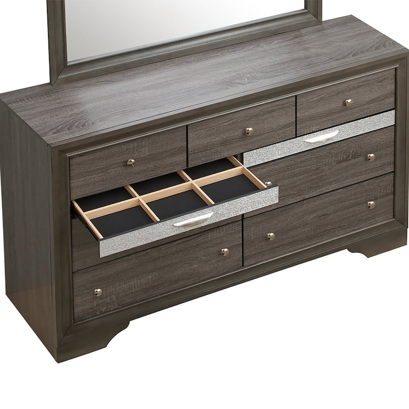 Madrid 9-Drawer 63 in. W Dresser