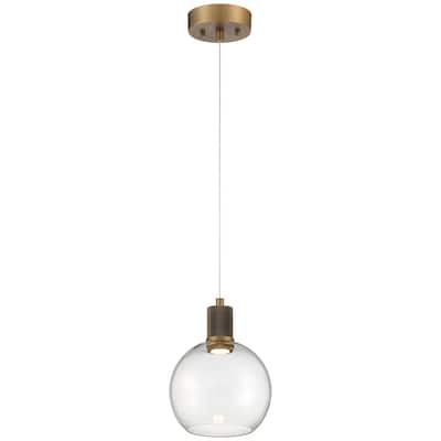 Port Nine Burgundy LED Pendant - Dedicated LED