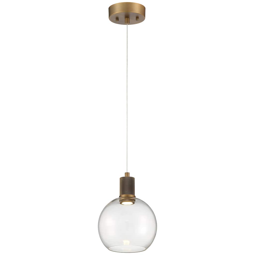 Port Nine Burgundy LED Pendant - Dedicated LED