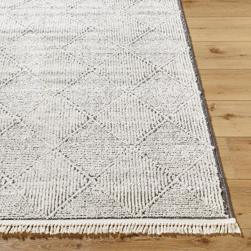 Livabliss Scandinavian Berlin Diamond Area Rug