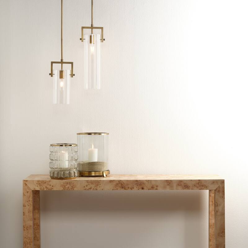 Alden Decor Delia Burlwood Console Table