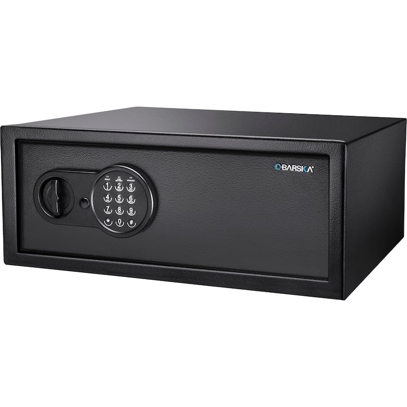 1 2 Cu Ft Digital Keypad Security Safe - Black