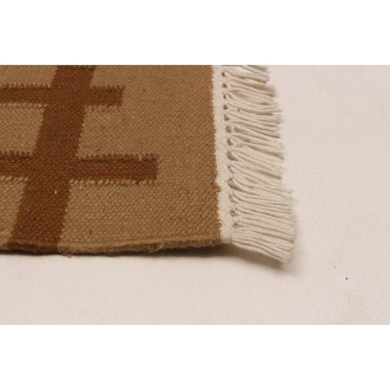 Ankara FW Brown Kilim 5'2" x 8'0" - 5'2 x 8'0