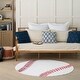 preview thumbnail 5 of 8, Nourison Imagination Indoor only White Graphic Area Rug - 5' Round