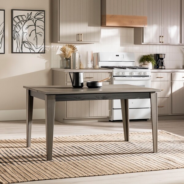 Carbon Loft 60-inch Solid Wood Plank Top Dining Table - Overstock ...