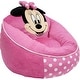 preview thumbnail 2 of 2, Disney Minnie Mouse Kids Foam Filled Bean Bag Chair