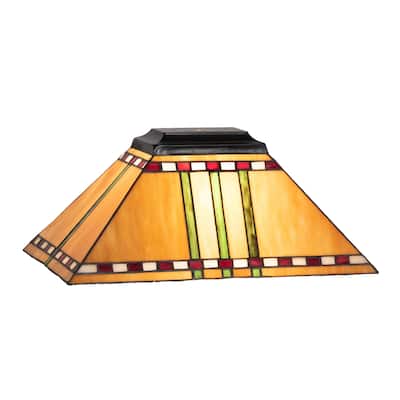 16" Long Prairie Corn Oblong Shade - 16 Wide