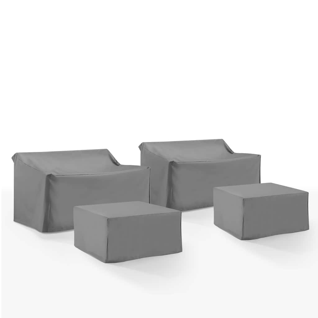 Crosley 4Pc Outdoor Sectional Furniture Cover Set