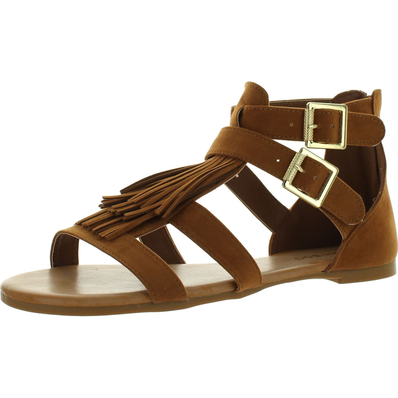 bamboo strappy sandals