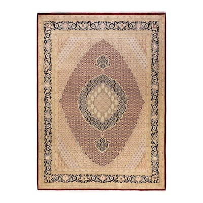 Overton Hand Knotted Wool Vintage Inspired Traditional Mogul Red Area Rug - 8 x 10
