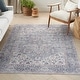 preview thumbnail 2 of 2, New Concept Washables Vintage Medallion Machine Washable Area Rug