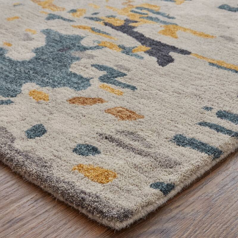 Grand Bazaar Calista Hand Tufted Abstract Modern Area Rug