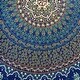 preview thumbnail 4 of 5, Cotton Floral Elephant Jamboree Round Tablecloth Collection - 81 inches