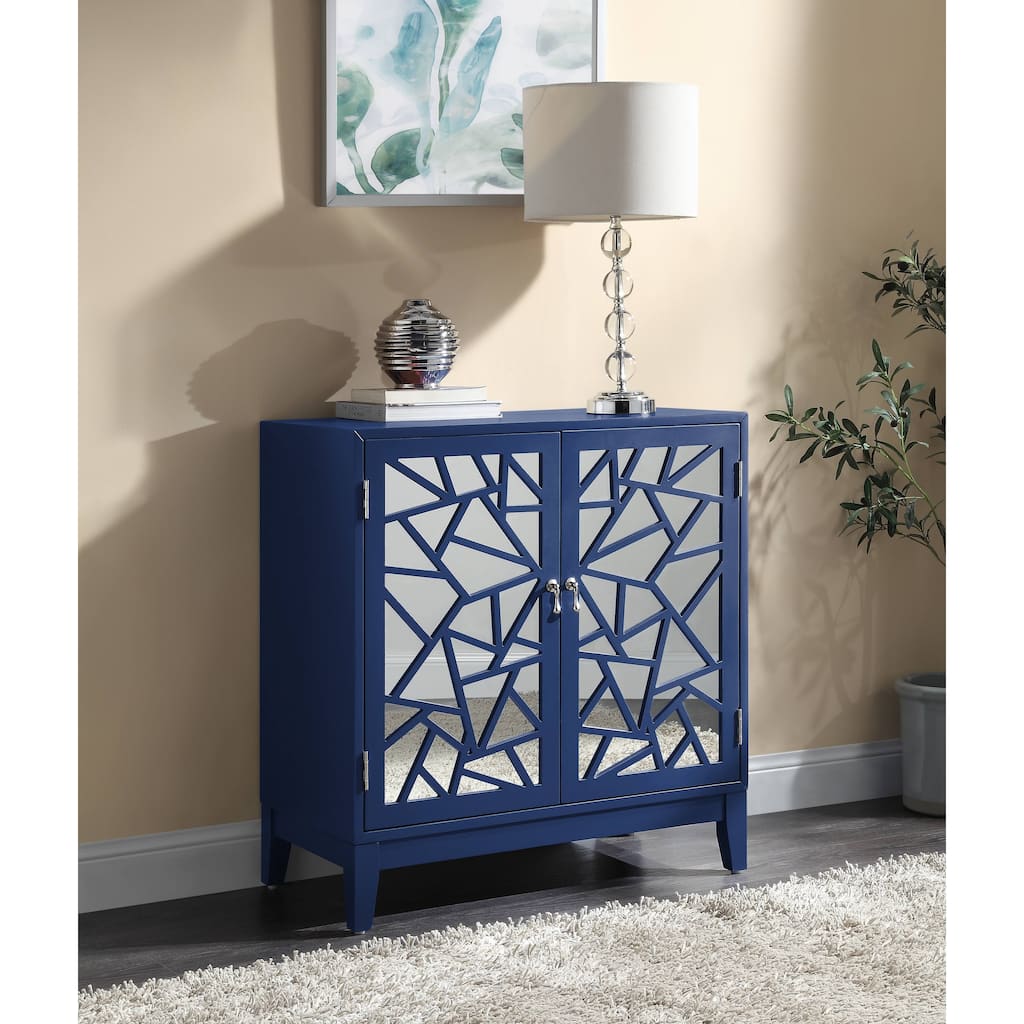 Charming Console Cabinet with Versatile Storage and Stylish Design