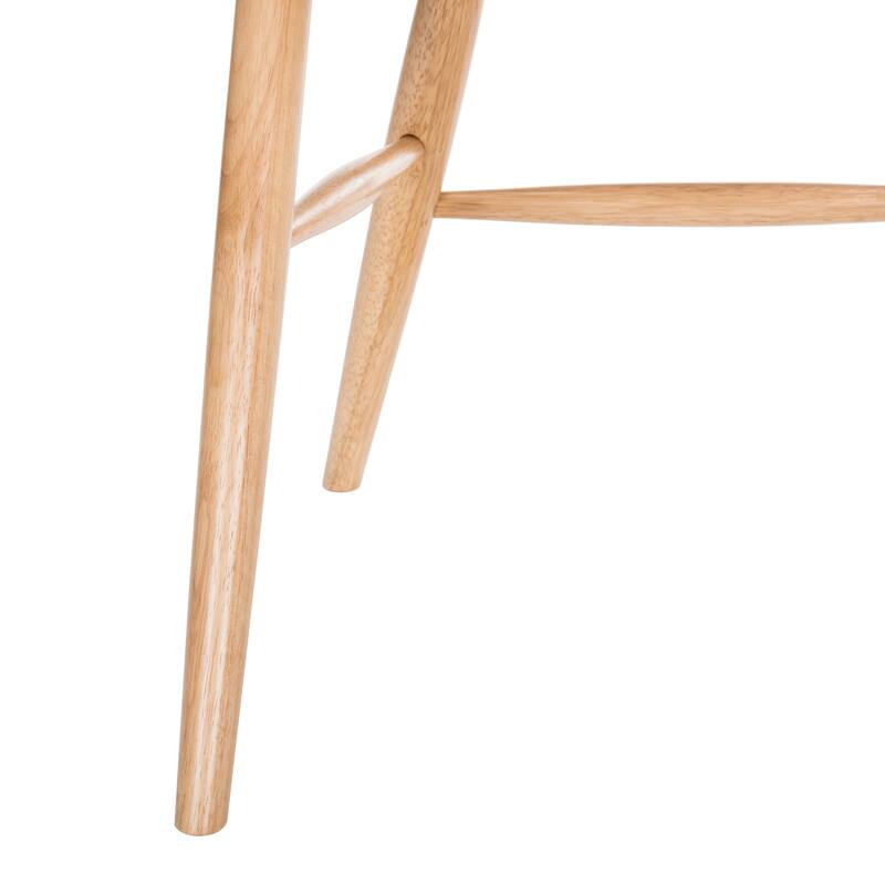 SAFAVIEH Orelia 19 Inch Black Spindle Dining Chair (Set of 2) - 21Wx22Dx34H