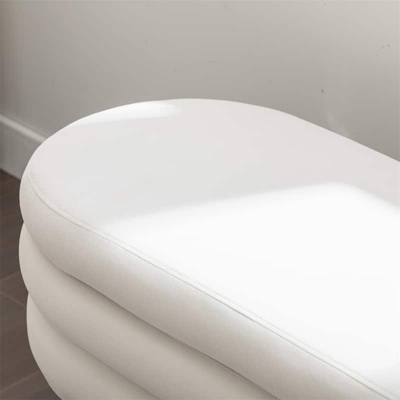 Storage Bench Bedroom Bench With Wood Legs For Living Room Bedroom