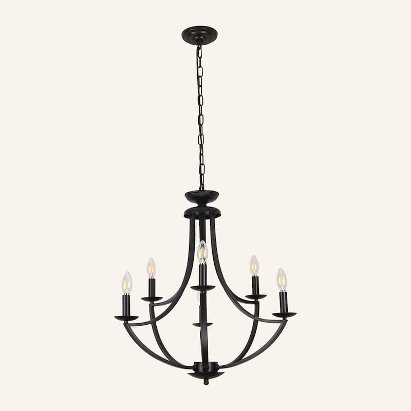 8-light Dimmable Chandelier