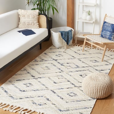 SAFAVIEH Handmade Natura Gerwine Boho Jute & Wool Braided