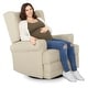preview thumbnail 9 of 8, Dream On Me Windsor Glider and Matching Ottoman
